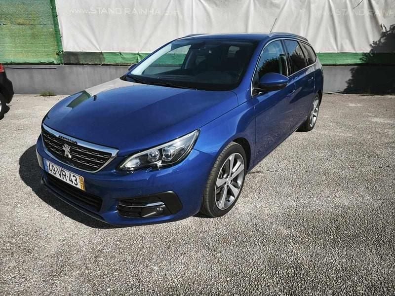 Usado Peugeot 308 130 HP (95 kW) 2018 Azul