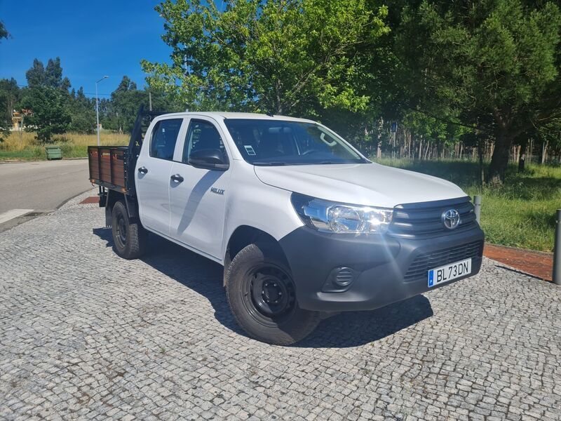 Branco Usado 2018 Toyota HiLux Pickup | € 33.750 (Preço elevado) - Imagem 1/4