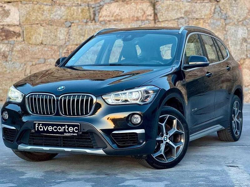 Usado BMW X1 xLine 136 HP (100 kW) 2018 Preto SUV