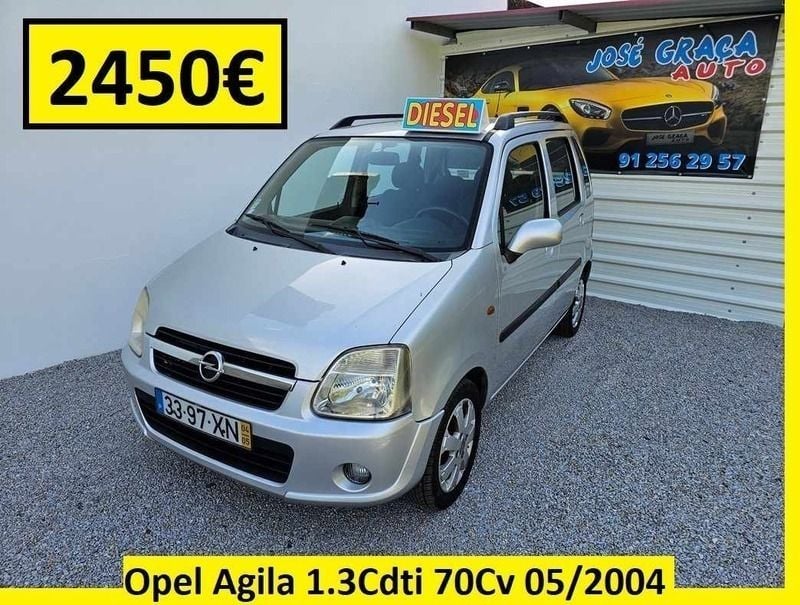 Cinzento Usado 2004 Opel Agila Sedan | € 2.450 - Imagem 1/4