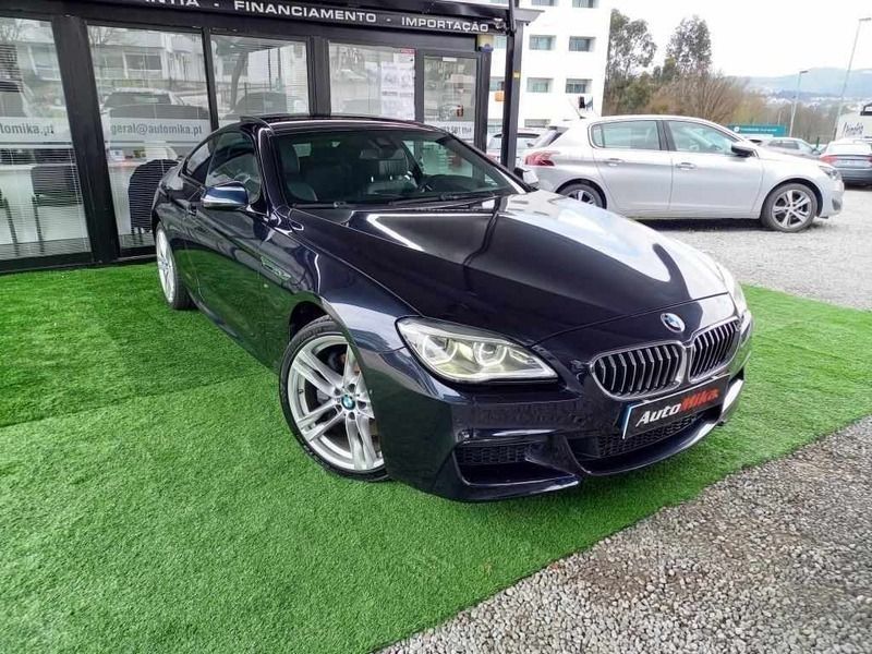 Usado BMW 640 313 HP (230 kW) 2015 Azul escuro Coupé