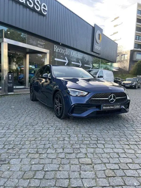 Azul Novo 2024 Mercedes C220 Premium Carrinha | € 63.000 - Imagem 1/4