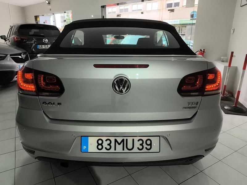 Usado VW Golf Cabriolet 105 HP (77 kW) 2012 Cinza Cabrios