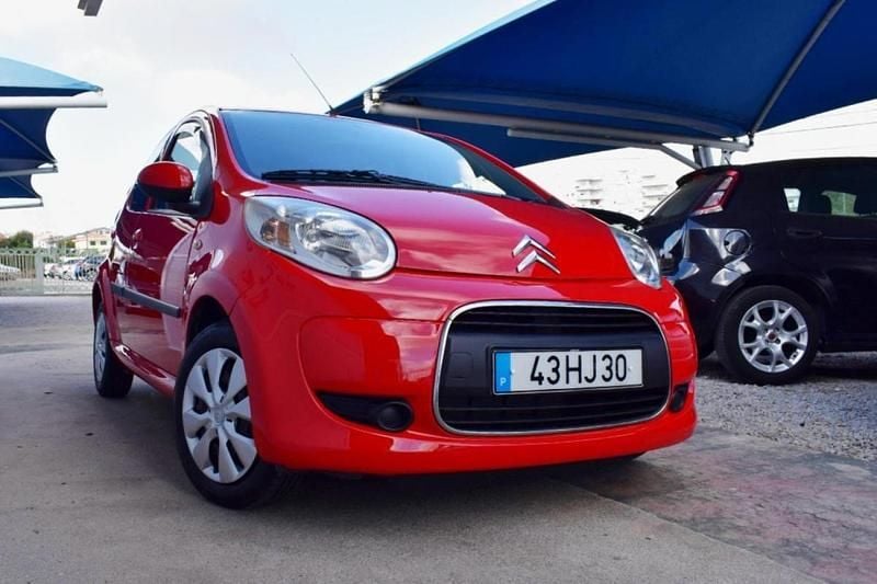 Vermelho Usado 2009 Citroën C1 Citadino | € 4.350 (Preço justo) - Imagem 1/4