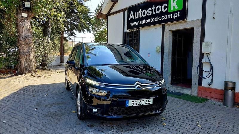 Preto Usado 2015 Citroën C4 Exclusive Monovolume | € 10.900 (Preço justo) - Imagem 1/4