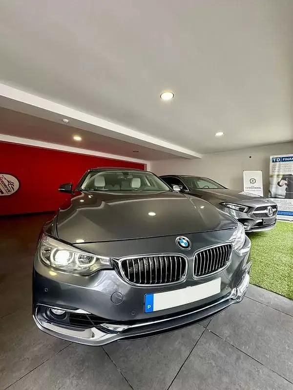 Usado BMW 420 Luxury Line 190 HP (139 kW) 2020 Cinza antracite Coupé