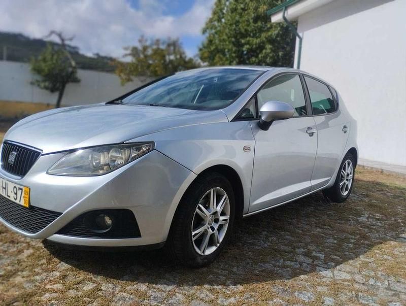 Usado Seat Ibiza 80 HP (58 kW) 2009 Cinzento Sedan