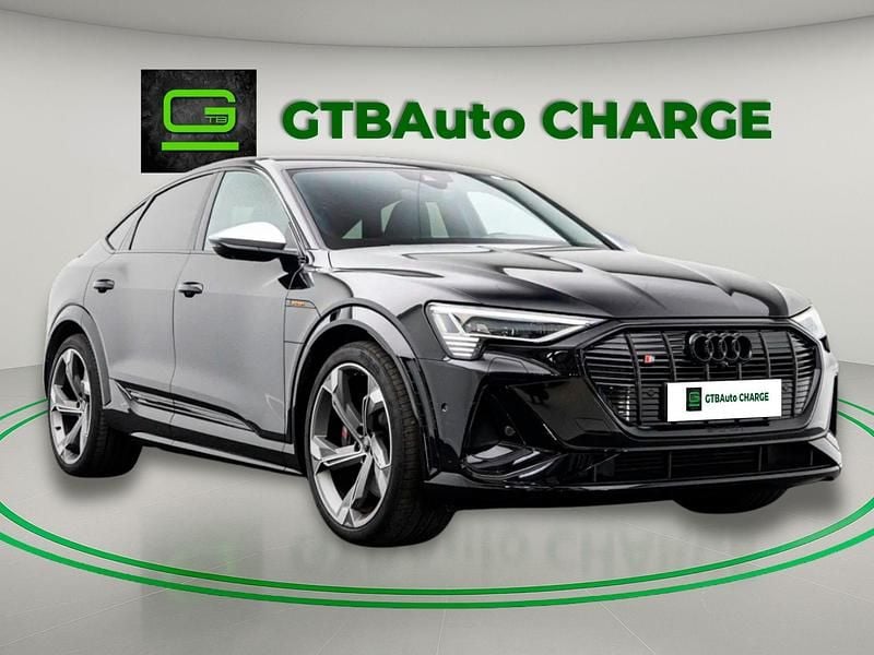 Preto Usado 2022 Audi e-tron Ambiente SUV | € 54.499 (Preço justo) - Imagem 1/4