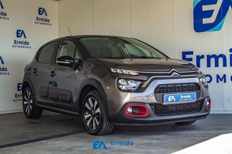 Cinzento Usado 2021 Citroën C3 Citadino | € 14.500 (Preço justo) - Imagem 1/4