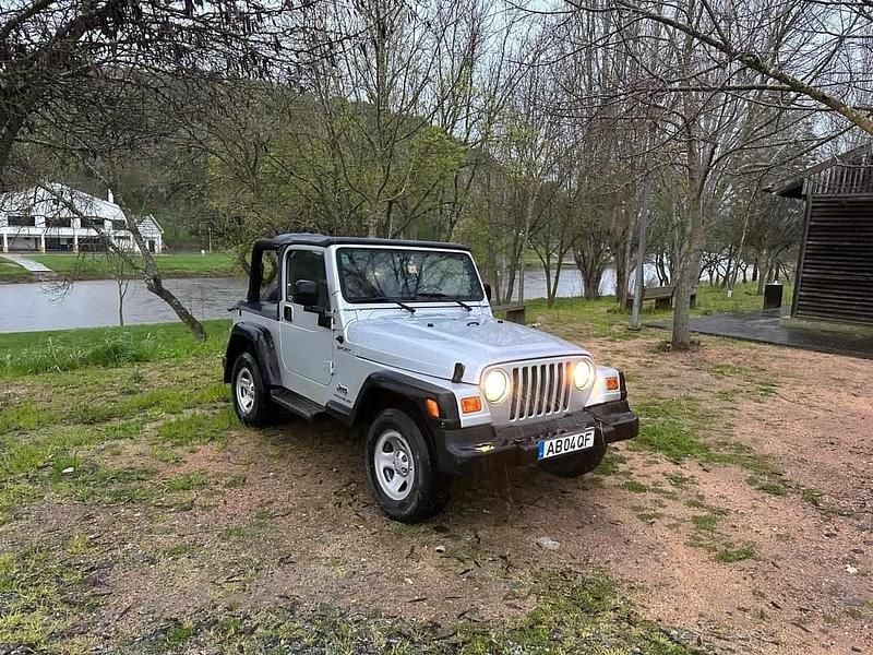 Usado Jeep Wrangler 177 HP (130 kW) 2003 Cinzento SUV