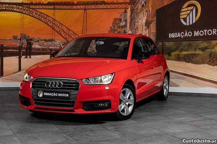 Usado Audi A1 90 HP (66 kW) 2018 Vermelho