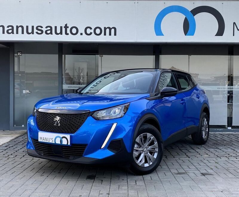 Azul Usado 2021 Peugeot 2008 Active SUV | € 17.990 (Preço justo) - Imagem 1/4