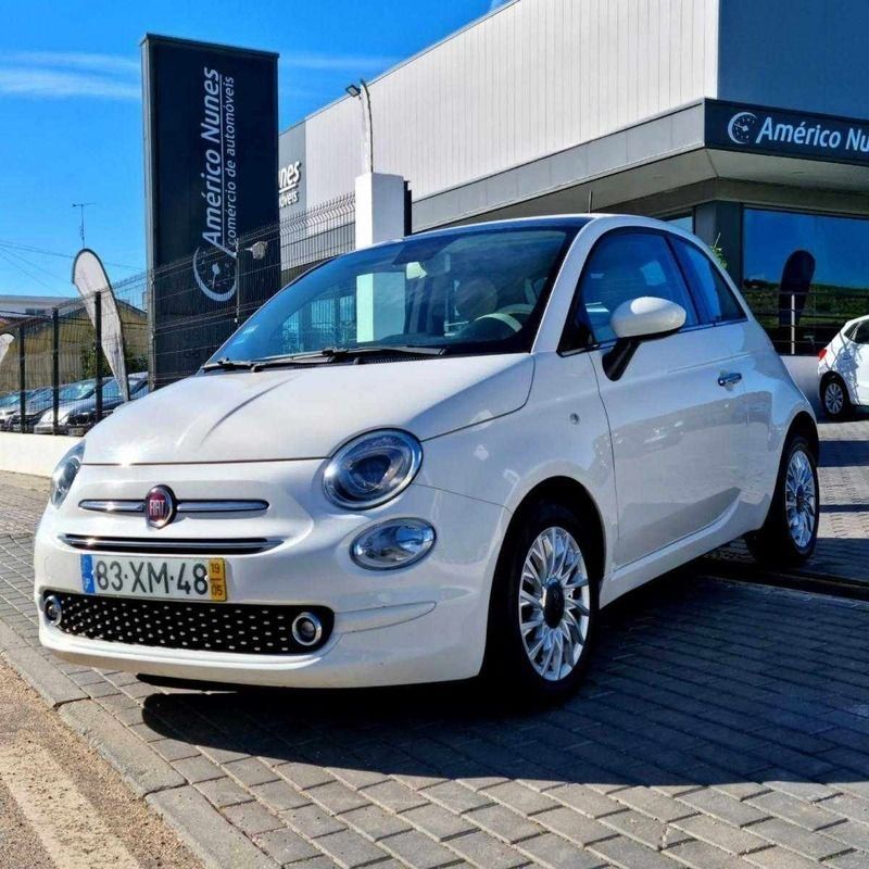 Branco Usado 2019 Fiat 500 Citadino | € 13.500 (Preço elevado) - Imagem 1/4