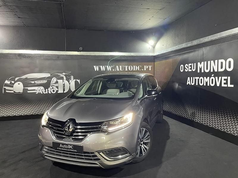 Cinza Usado 2015 Renault Espace Initiale Paris Monovolume | € 12.990 (Super Preço) - Imagem 1/4
