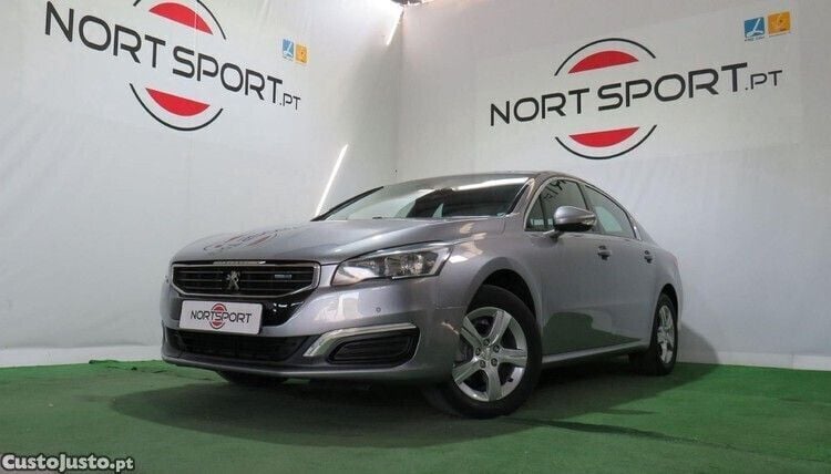 Cinza Usado 2016 Peugeot 508 Active Citadino | € 15.500 (Caro) - Imagem 1/1