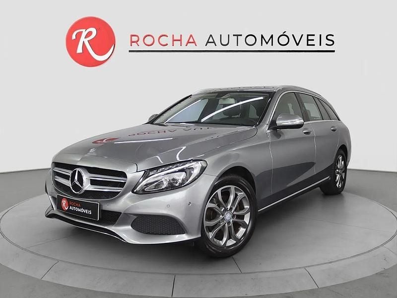 Cinza Usado 2015 Mercedes C200 Avantgarde Carrinha | € 15.490 (Bom preço) - Imagem 1/4