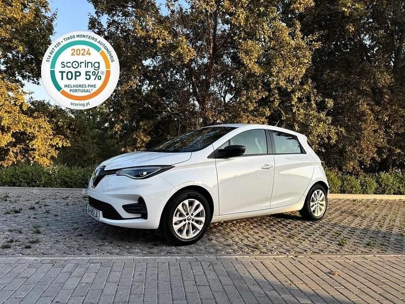 Branco Usado 2021 Renault Zoe Intens Citadino | € 17.490 (Preço justo) - Imagem 1/4