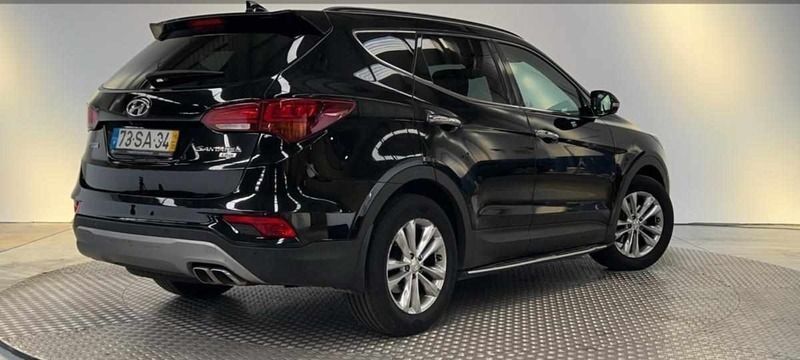 Preto Usado 2016 Hyundai Santa Fe SUV | € 18.990 - Imagem 1/4