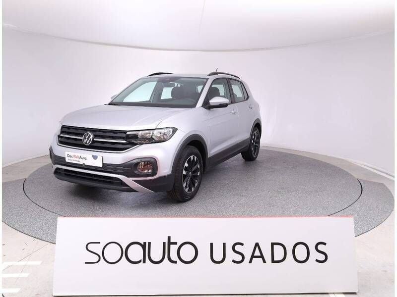 Cinzento claro metalizado Usado 2022 VW T-Cross Life SUV | € 16.490 (Preço justo) - Imagem 1/4