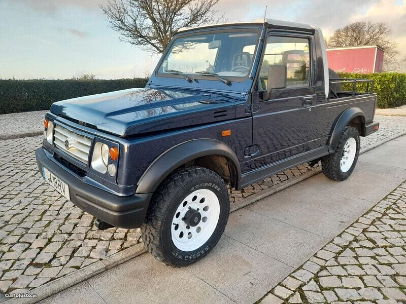 Azul Usado 2001 Suzuki Samurai SUV | € 5.980 - Imagem 1/3