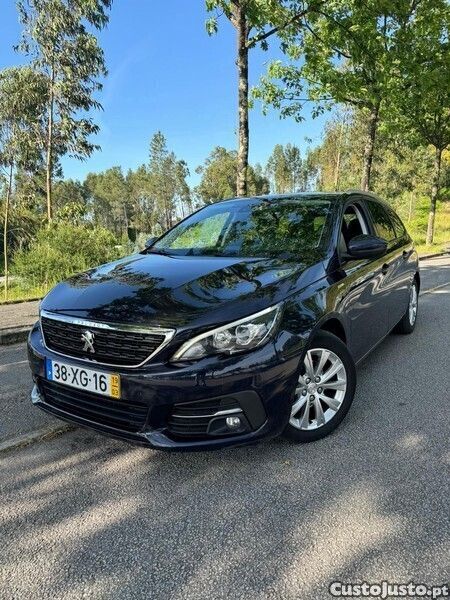 Azul Usado 2019 Peugeot 308 Carrinha | € 12.500 (Caro) - Imagem 1/1