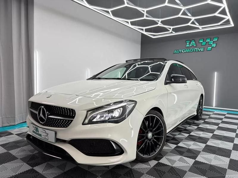 Branco Usado 2016 Mercedes CLA220 Shooting Brake AMG line Carrinha | € 23.750 (Preço justo) - Imagem 1/4