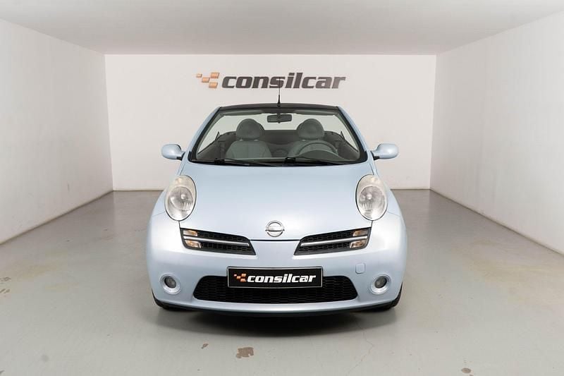 Azul Usado 2006 Nissan Micra Tekna Citadino | € 6.480 - Imagem 1/4