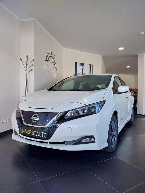 Branco Usado 2020 Nissan Leaf Acenta Citadino | € 13.990 (Bom preço) - Imagem 1/4