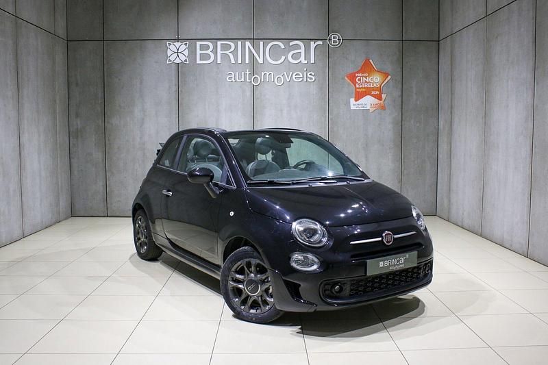 Usado Fiat 500C Connect 70 HP (51 kW) 2021 Preto Cabrios