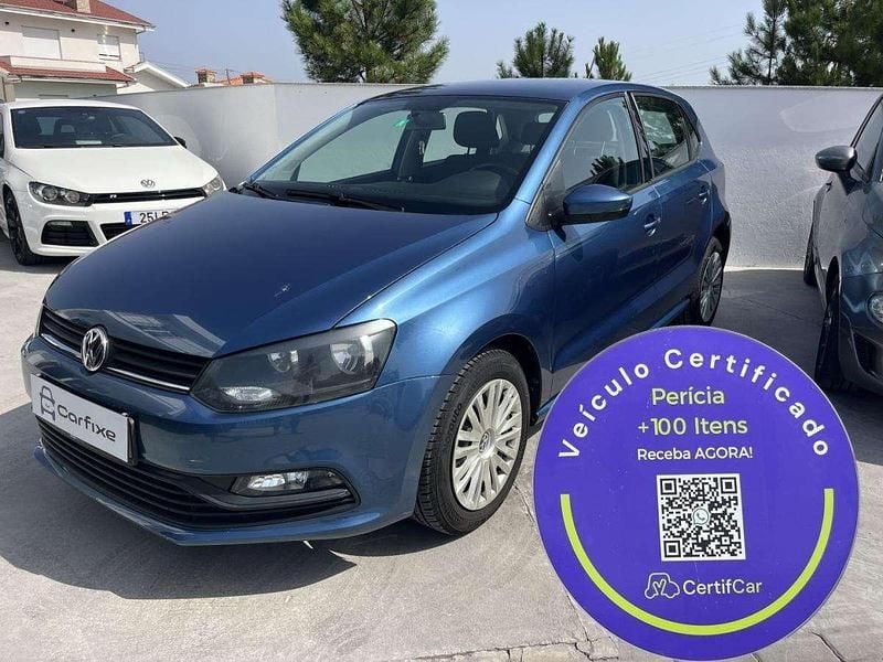 Azul Usado 2017 VW Polo Trendline | € 9.995 (Preço justo) - Imagem 1/4