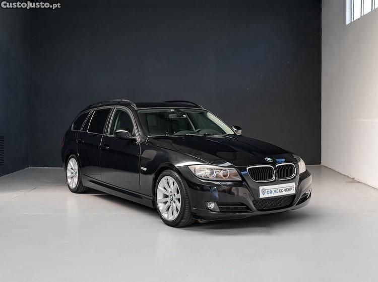Preto Usado 2009 BMW 318 Sport Line Carrinha | € 10.900 (Preço justo) - Imagem 1/1