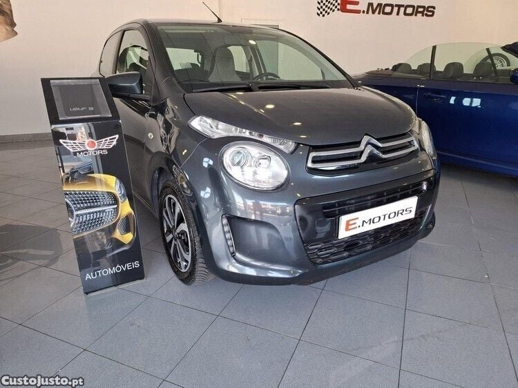 Usado Citroën C1 2018 Cinza Citadino