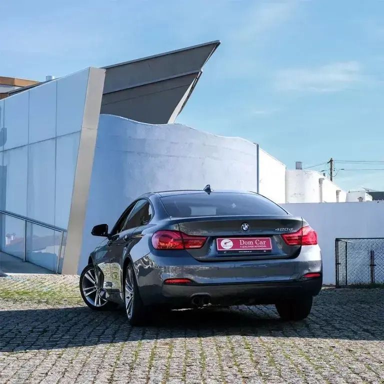 Usado BMW 420 Gran Coupé Sport Line 190 HP (139 kW) 2017 Cinzento Coupé