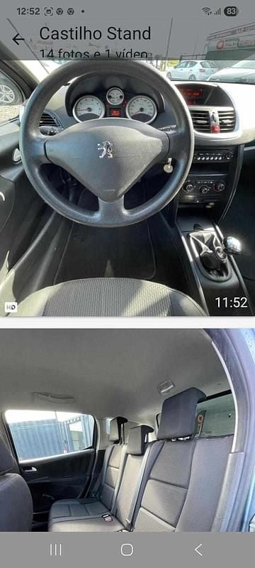 Usado Peugeot 207 95 HP (69 kW) 2010 Cinzento Carrinha