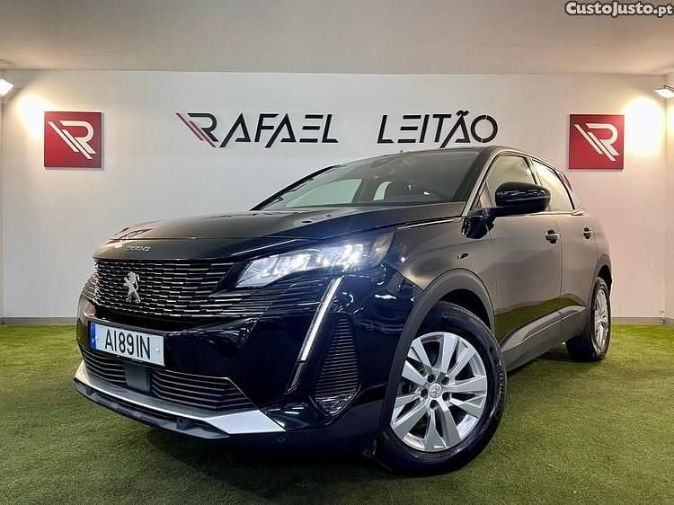 Preto Usado 2021 Peugeot 3008 Style SUV | € 20.750 (Bom preço) - Imagem 1/1