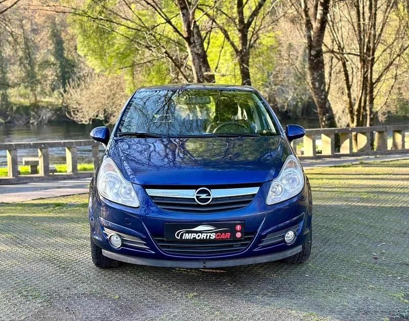 Usado Opel Corsa Enjoy 90 HP (66 kW) 2009 Azul Citadino