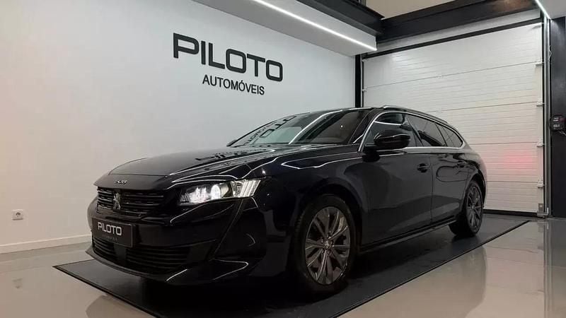 Usado Peugeot 508 SW Allure 131 HP (96 kW) 2019 Azul escuro Carrinha