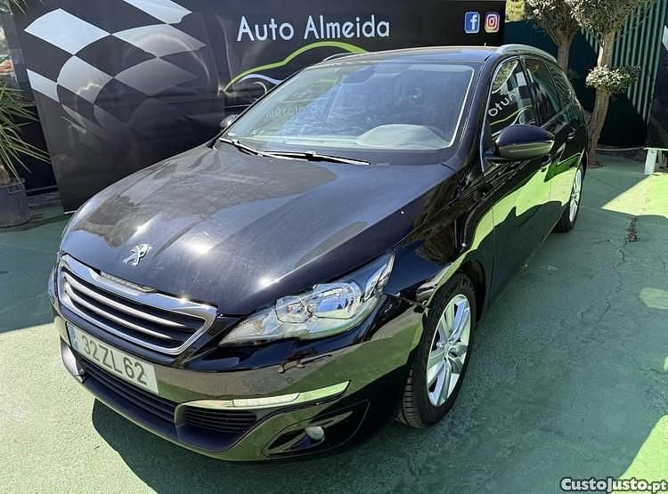 Preto Usado 2014 Peugeot 308 Active Carrinha | € 10.900 (Preço justo) - Imagem 1/1