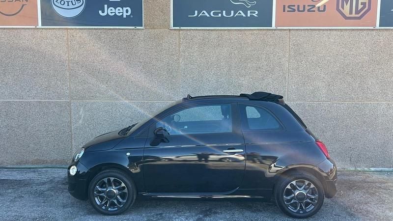 Preto Usado 2021 Fiat 500C Sport Cabrios | € 13.950 (Preço elevado) - Imagem 1/4