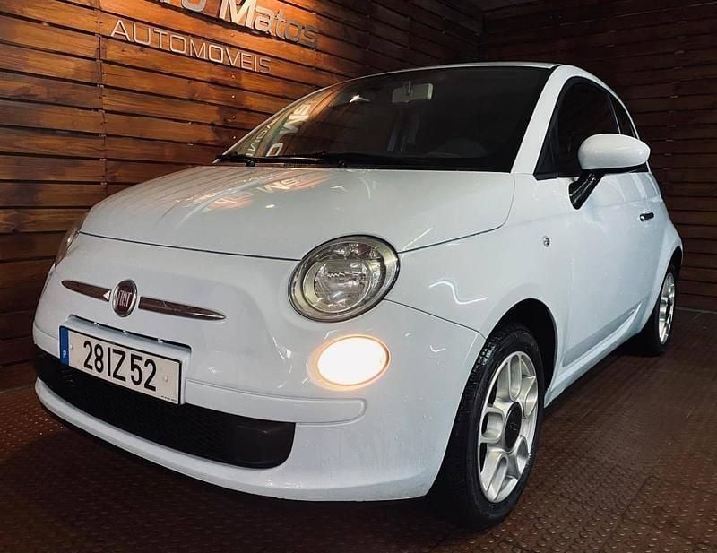 Azul Usado 2008 Fiat 500 | € 6.650 (Preço justo) - Imagem 1/4