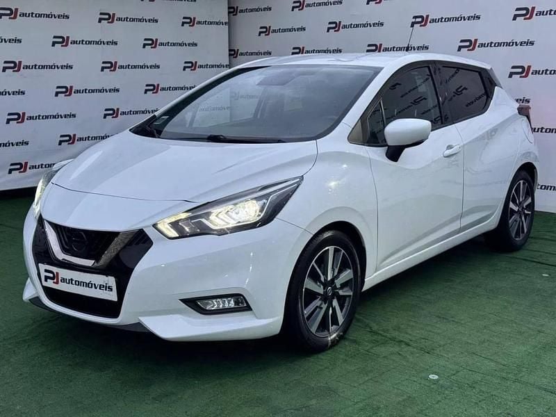 Branco Usado 2018 Nissan Micra Acenta Citadino | € 13.500 (Preço justo) - Imagem 1/4