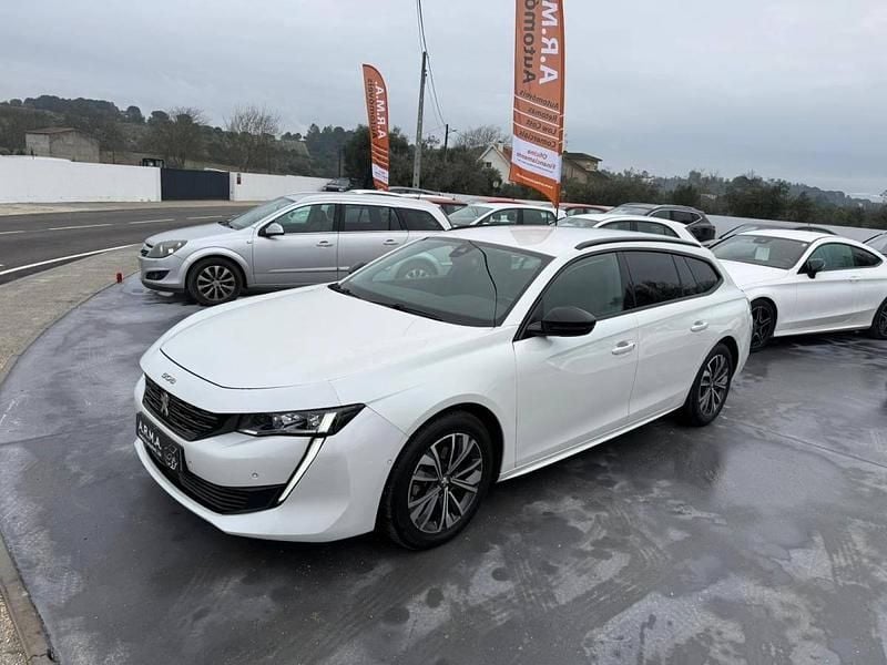 Branco Usado 2021 Peugeot 508 SW Carrinha | € 18.550 (Bom preço) - Imagem 1/4