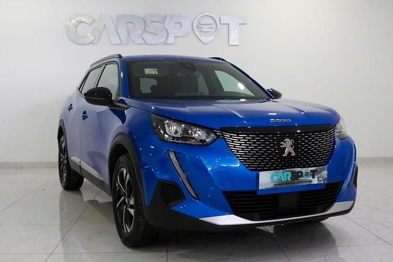 Azul Usado 2022 Peugeot 2008 Allure SUV | € 16.980 (Super Preço) - Imagem 1/4