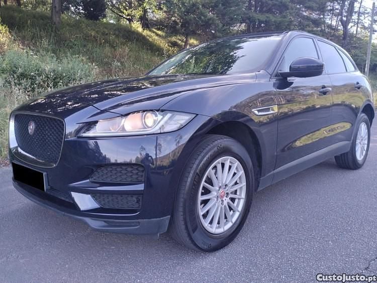 Azul Usado 2018 Jaguar F-Pace Prestige SUV | € 24.750 (Preço justo) - Imagem 1/1
