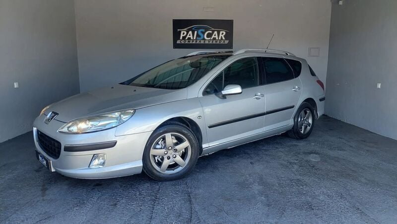 Cinzento Usado 2005 Peugeot 407 Sport Carrinha | € 4.990 (Caro) - Imagem 1/4