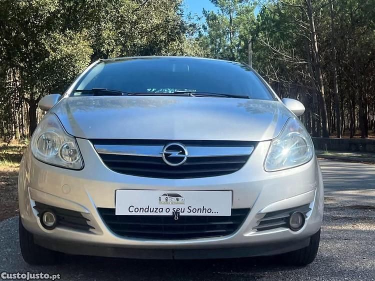 Cinza Usado 2007 Opel Corsa Enjoy Citadino | € 3.850 (Preço elevado) - Imagem 1/1