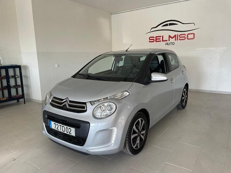 Cinzento Usado 2017 Citroën C1 Citadino | € 9.350 (Preço justo) - Imagem 1/4