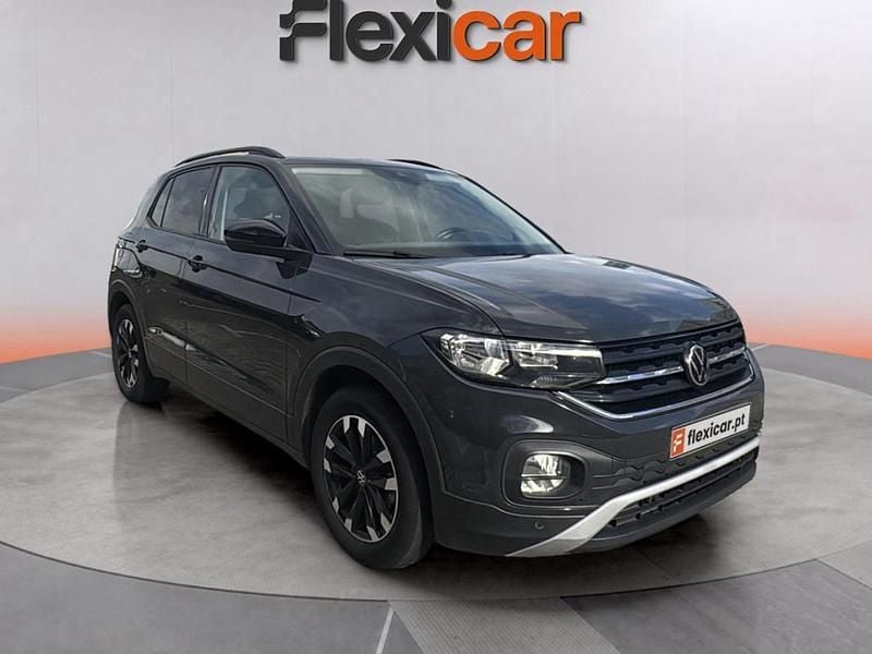 Cinza Usado 2021 VW T-Cross SUV | € 16.890 (Preço justo) - Imagem 1/4