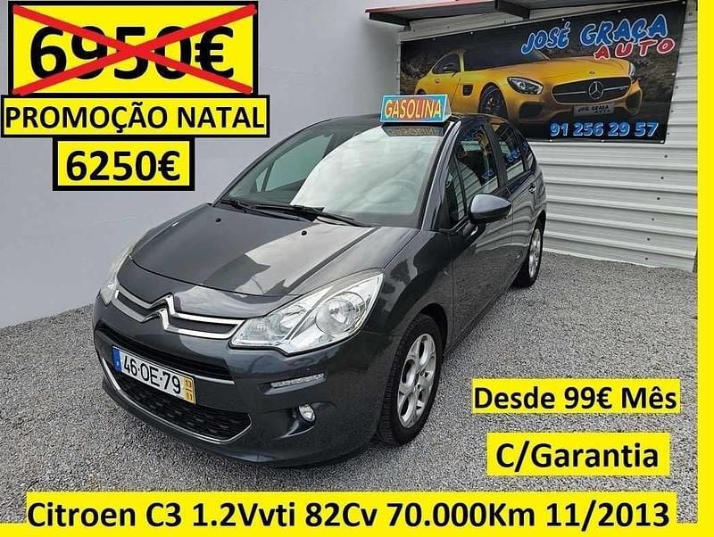 Cinzento Usado 2013 Citroën C3 Citadino | € 6.250 (Bom preço) - Imagem 1/4
