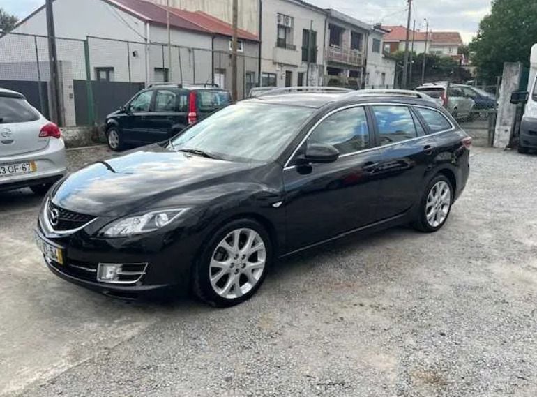 Preto Usado 2009 Mazda 6 Inclusive Carrinha | € 7.750 - Imagem 1/4